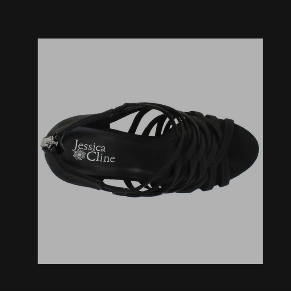 Jessica Cline Lace Up Heels, 11 W - Picture 5 of 7